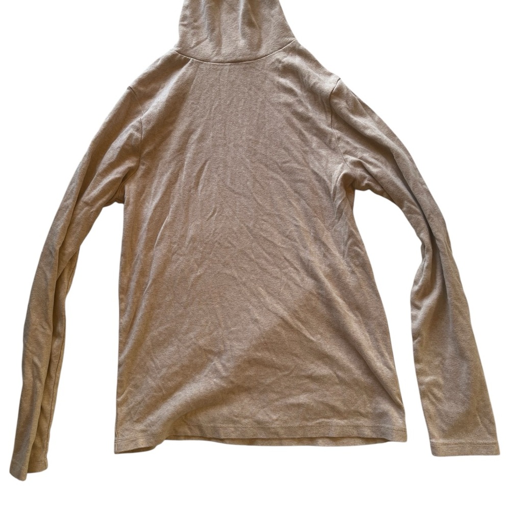 J. Crew Light Taupe Long-Sleeve Turtleneck